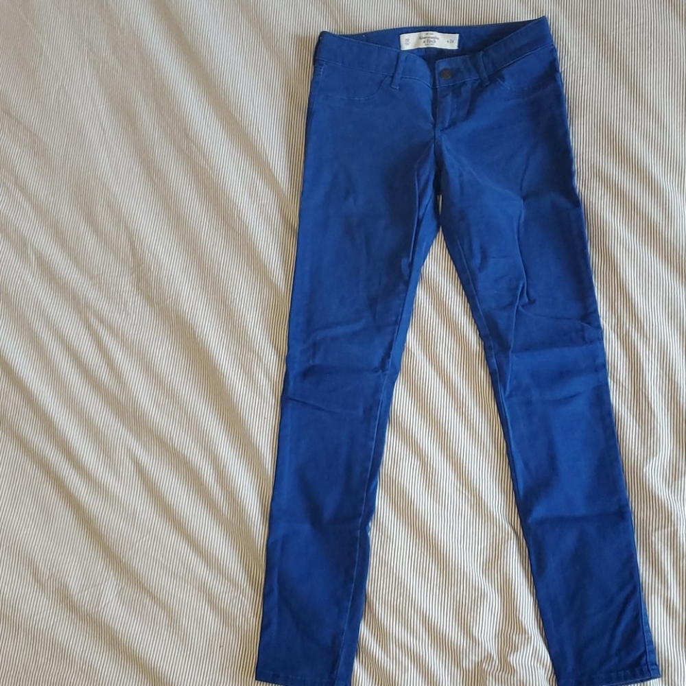 Abercrombie Blue Jeggings
